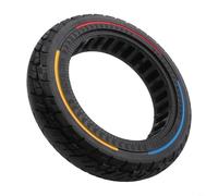 4 Lite 2nd Generation Solid Tire 10x2.125 No. 9 F Series Neumático de goma de construcción sin aire para reducir el riesgo plano y tracción confiable (tricolor)
