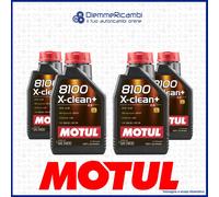 4 Litros Aceite Motul X-Clean + 5W30-C3-LL04 - 229.51-C30 -vw 504.00-507.00