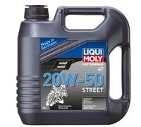 Garrafa 4L aceite Liqui Moly Motorbike 4T 20W-50 mineral Street 1696
