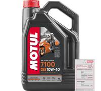 4 Litros MOTUL Aceite Motor 7100 10W-40 4T JASO MA2 API SP, JASO MA2 (2023)