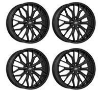 4 Llantas AEZ Porto black 8.0Jx19 5x112 para Opel Adam Astra Signum Vectra Zafir