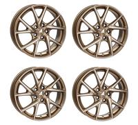 4 Llantas Alutec ADX.01 7.5Jx18 ET50 5x112 METBRONFP para VOLKSWAGEN Beetle E-Go