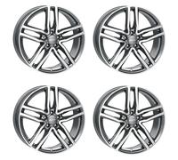 4 Llantas Alutec Ikenu 7.5Jx17 ET38 5x114,3 GRAPFP para MITSUBISHI ASX Eclipse C