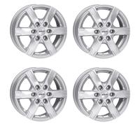 4 Llantas Alutec Titan 8.0Jx18 ET53 6x139 SIL para FORD Ranger