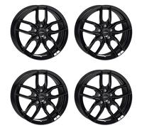 Autec BAVARIS llanta 7.5x17 ET52 5x112 SW compatible con BMW 2er X1 X2 1