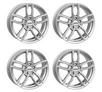 4 Llantas Autec Mercador 6.5x16 5x112 SIL para Mercedes-Benz C CLA A B