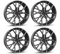 4 Llantas Borbet BY 8.5x21 ET49 5x114.3 TITAPM para Hyundai Grand Santa Fe Ioniq