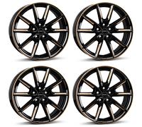 4 Llantas Borbet LX18 8.0x18 ET40 5x114.3 SWGOLD para Lexus ES GS IS NX SC UX