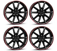 4 Llantas Borbet LX19 8.0x19 ET50 5x108 SWROT para Peugeot 3008 508