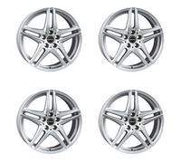 4 Llantas Borbet XR 7.5x17 ET35 5x120 para Saab 44809