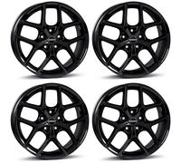 4 Llantas Borbet Y 8.5x19 ET40 5x112 SW para Mercedes A B C CL CLA CLE E EQA EQB
