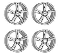 4 Llantas Carmani 16 Anton 7.5x17 ET38 5x114.3 SIL para Hyundai Coupé Elantra Gr