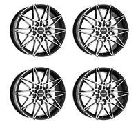 4 Llantas Carmani 18 Knut 8.0x18 ET45 5x112 SWFP para Seat Alhambra Altea Ateca