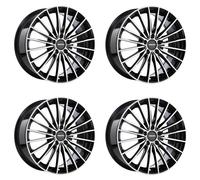 4 Llantas Carmani 24 Karl 8.0x19 ET45 5x108 SWFP para DS DS7