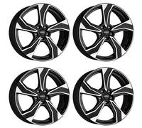 4 Llantas Dezent KB dark 7.0Jx17 5x112 para Audi 100/200 A3 A4 A6 Q2 TT