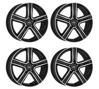 Dezent Wheels Llantas KG Dark para Jaguar I‑PACE 7.5x18 5x108 Black/Polished LMY