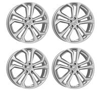4 Llantas Dezent TA silver 7.0Jx18 5x112 para Seat Altea Ateca Leon Tarraco Tole