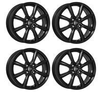 4 Llantas Dezent TN black 7.0Jx18 4x100 para Toyota Aygo Cordoba Corolla IQ Yari