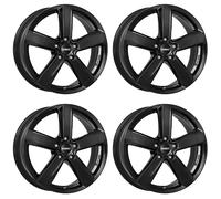 4 Llantas Dezent TU black 7.5Jx18 5x114.3 para Lexus ES IS NX UX