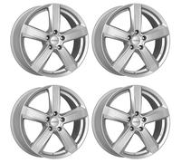 4 llantas Dezent TU silver 6.0Jx15 ET43 5x112 compatibles con Audi A3 A4 A6