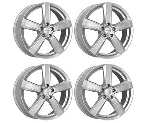 4 llantas Dezent TU silver 6.0Jx15 ET43 5x112 compatibles con Audi A3 A4 A6
