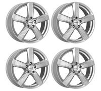 4 Llantas Dezent TU silver 7.0Jx17 5x108 para Jaguar E-Pace X-Type XE
