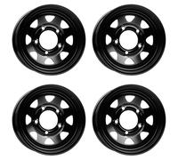 4 Llantas Dotz Dakar dark 7.0Jx16 6x139.7 para Fiat Fullback