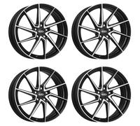 4 llantas Dotz Spa Dark 7.5Jx17 ET45 5x100 compatibles con Volkswagen Polo