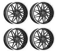 4 llantas Dotz Tanaka Dark 10.0Jx20 ET40 5x112 compatibles con Mercedes Benz C CLA Cle E GLA GLB GLK S SL