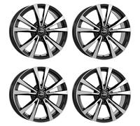 4 Llantas Rial M12 8.0Jx18 ET38 5x112 SWFP para MERCEDES-BENZ A 45 A B C C63 CL