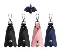 4 Llaveros En Forma De Murciélago, Almacenamiento Mini Y Compacto, Estuche para Llaves De Automóvil Creativo Y Divertido, Accesorios Portátiles Antipérdida.