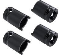 4 llaves de amoladora angular de 1/2 de metal, amoladora angular de metal, manguito de extracción de placa de presión, accesorios de herramienta eléctrica para reparación de automóviles y