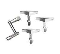 4 llaves de tambor herramienta manual resistente llave de tambor portátil para instrumentos musicales de tambor electrónico