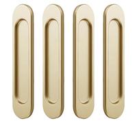4 lotes de manijas multiusos para puertas correderas, perillas a prueba de herrumbre, manijas para muebles, manijas para gabinetes de baño corredizos de granero