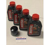 4 LT Aceite Motul 7100 10 W 40 Filtro De Aceite Honda VFR 800 CC 2002 / 2010