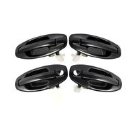 4 manijas exteriores de puerta Compatible con Hyundai Santa Fe (2001, 2002, 2003, 2004, 2005, 2006, 8265026000, 8266026000)