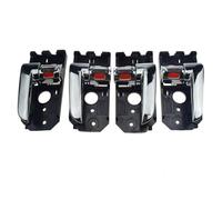 4 Manijas Interiores Puerta Delantera Trasera Izquierda Derecha Para Kia Para Spectra LX SX 2004-2009 826102F000 826202F000(CHROME 4PCS)