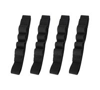 4 marcadores elásticos con clip para bolígrafo integrado, soporte elástico de nailon para bolígrafos, cuaderno, organizador para estudiantes, profesores, materiales de escritura, planificadores