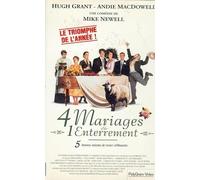 4 mariages & 1 enterrement [Francia] [VHS]