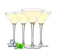 4 Martinigläser 230ml Martinigläser Martinischalen Copa Vasos de Cóctel