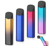 4 mecheros electrónicos, recargables por USB, de doble cara, resistente al viento, sin llama, para velas (sin gas)