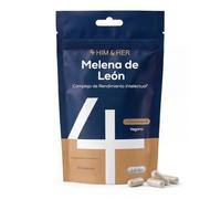 4 Melena de León Cápsulas 3000mg Extracto 12:1 30% Polisacáridos Lions Mane | Hongo Melena de León Alta Concentración, Complejo con Vitamina B5, Vegano, Fabricado en Reino Unido, 90 Cápsulas, 3 Meses