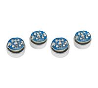 4 Micrófonos de Condensador Electret de 16 mm, Micrófono Unidireccional de Ancla de Celebridad Web con Placa de Circuito para Audio.