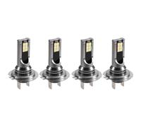 4 Minibombillas LED para Faros Delanteros H7 de Alto Rendimiento para Motocicletas, Motos, Todoterrenos, Vehículos Todo Terreno y UTV