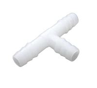 4 mm 3 unids tipo T igual diámetro conector manguera de vacío Joiner empuje conector de tubo de tres vías para tubo de caucho de silicona