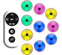 4 Modos, for Fisioterapia, Entrenamiento físico, de coordinación Mano-Ojo, 10 Luces + 1 Control Remoto