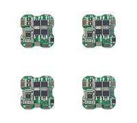 4 módulos protectores de carga de batería 4S 40 A, módulo protector de carga de 14,8 V, módulo de celda de repuesto de sobrecarga de sobredescarga
