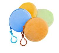4 monederos para niños, monederos para niños, monederos infantiles, monederos para niñas, mini colores caramelos para monedas sueltas (naranja, azul, amarillo, verde)