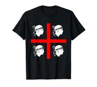 4 Mori Sardinia Love CERDEÑA Regalo Bandera DE LA Isla DE CERDEÑA Camiseta gráfica económica, Hombre, Negro, L