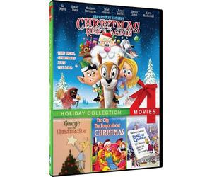 4-Movie Holiday: Christmas is Here Again/George and the Christmas Star/The City That Forgot About Christmas/The Snow Queen by Ed Asner